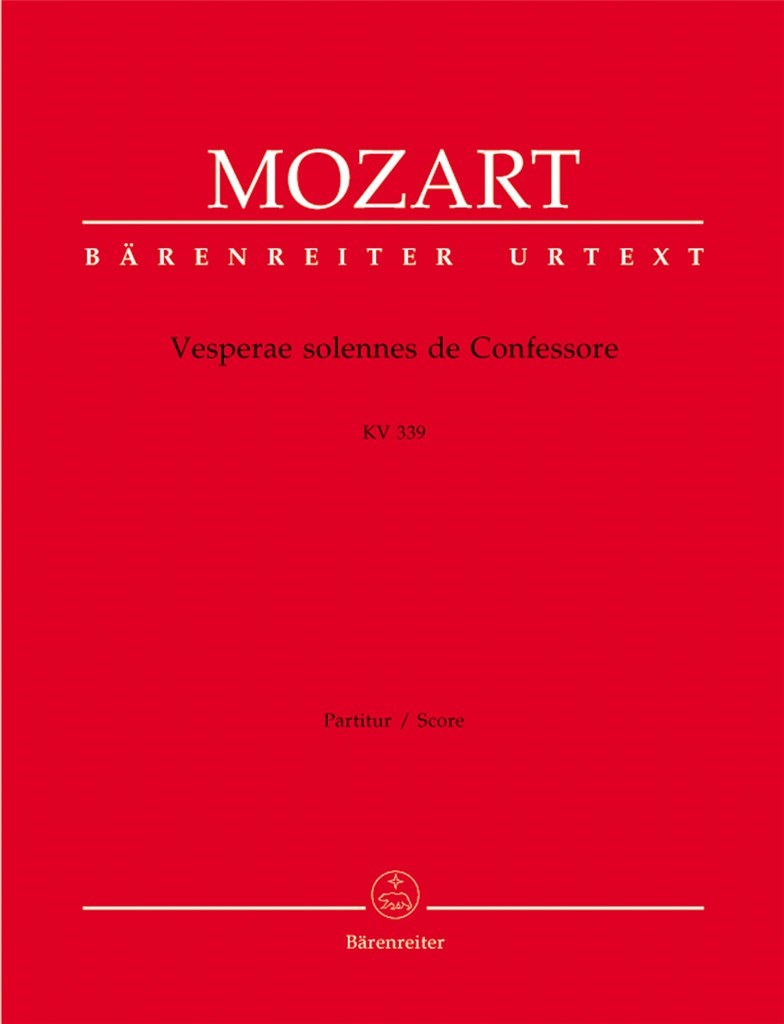 Vesperae Solennes De Confessore